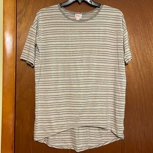 Lularoe scoop next striped shirt